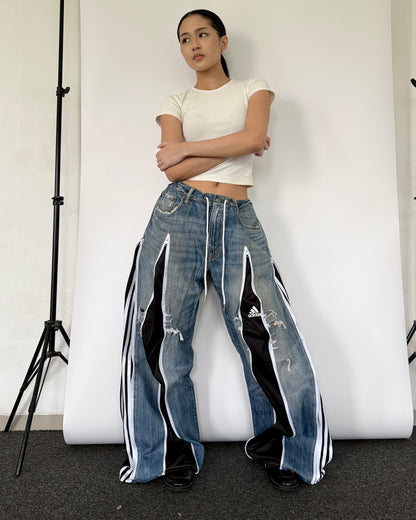 [BIG SIZE] Zipper Pants 0389