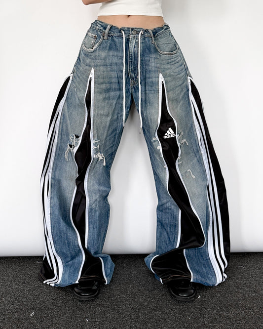 [BIG SIZE] Zipper Pants 0389