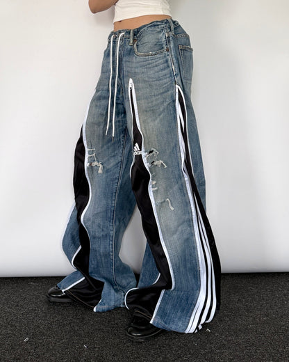 [BIG SIZE] Zipper Pants 0389