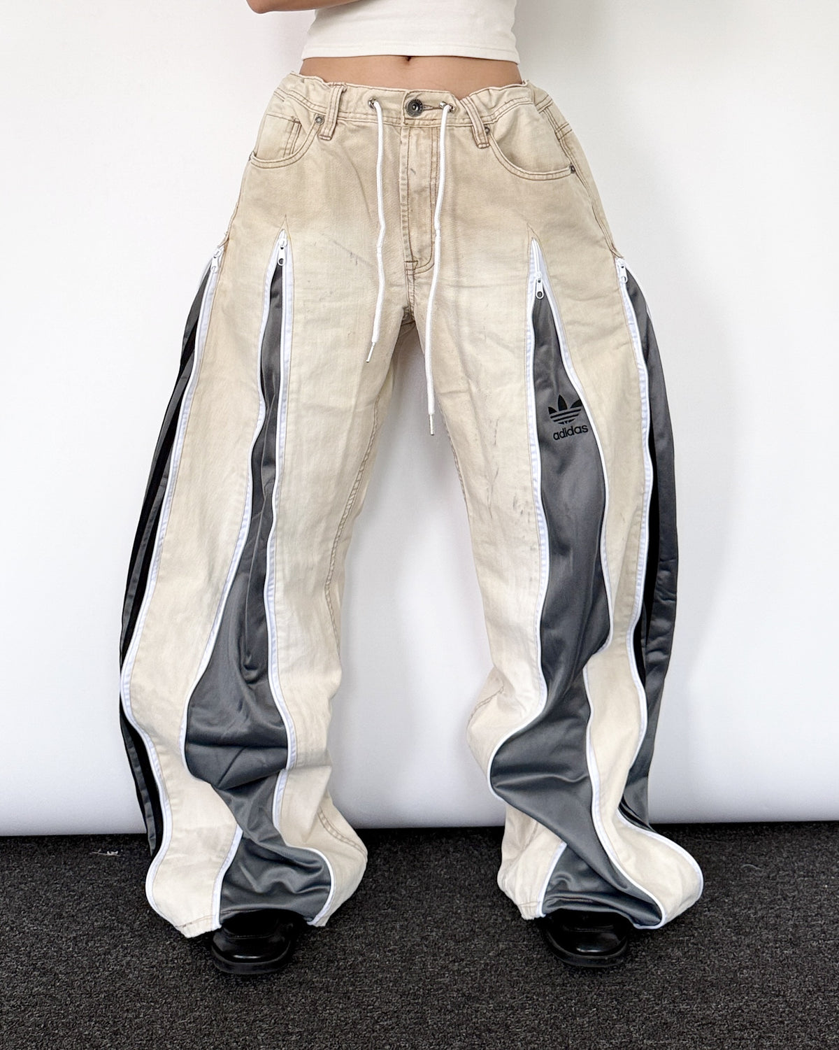 [BIG SIZE] Zipper Pants 0391