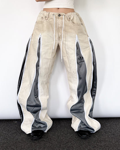 [BIG SIZE] Zipper Pants 0391