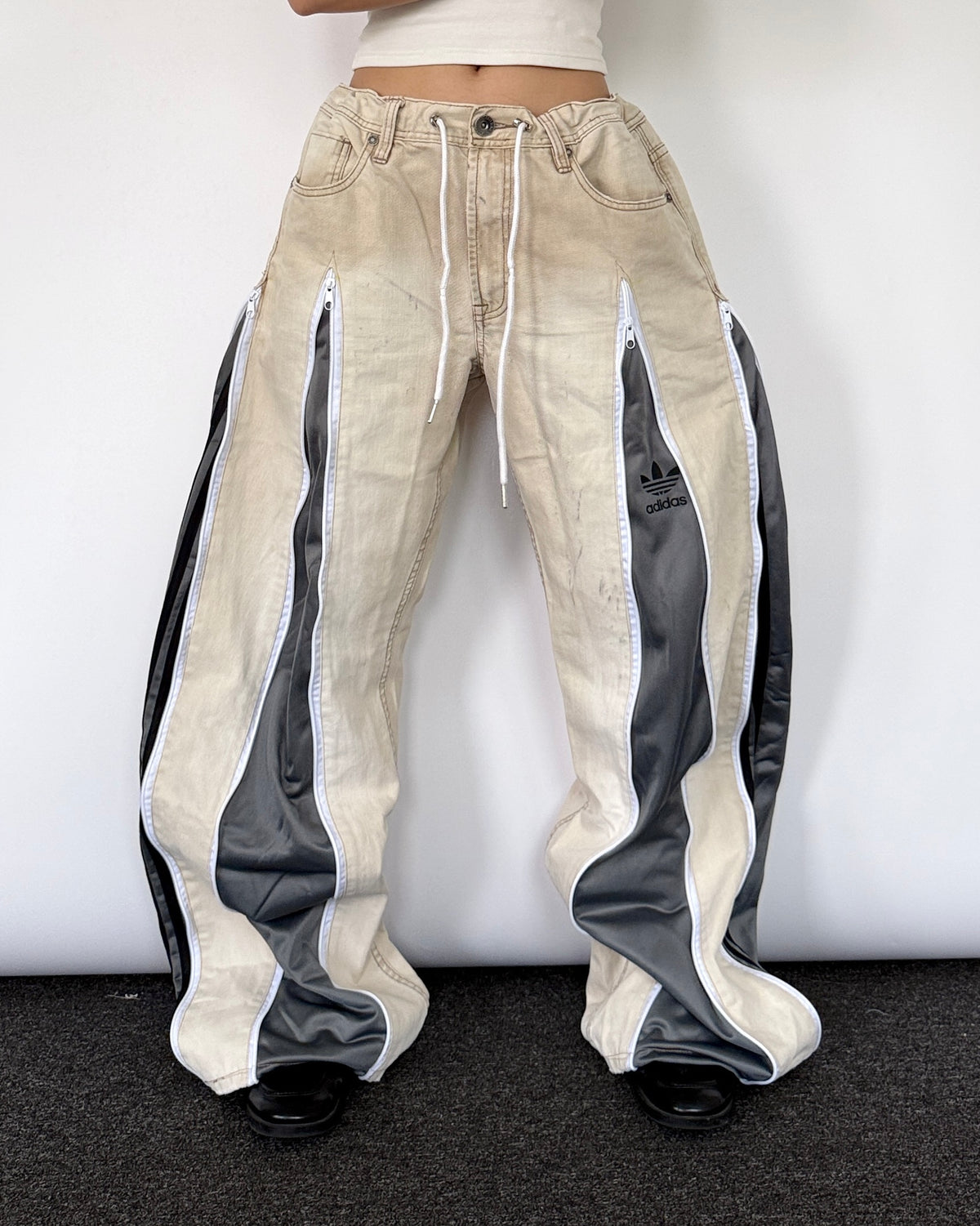 [BIG SIZE] Zipper Pants 0391