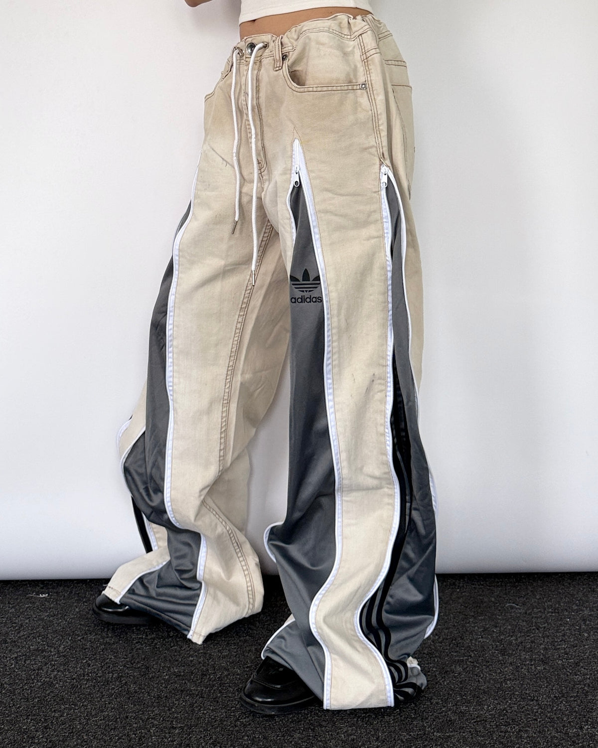 [BIG SIZE] Zipper Pants 0391