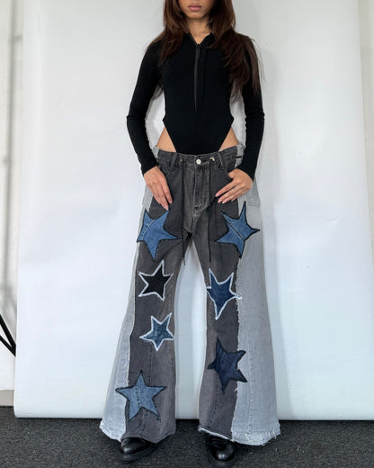 Star Patch Pants 012