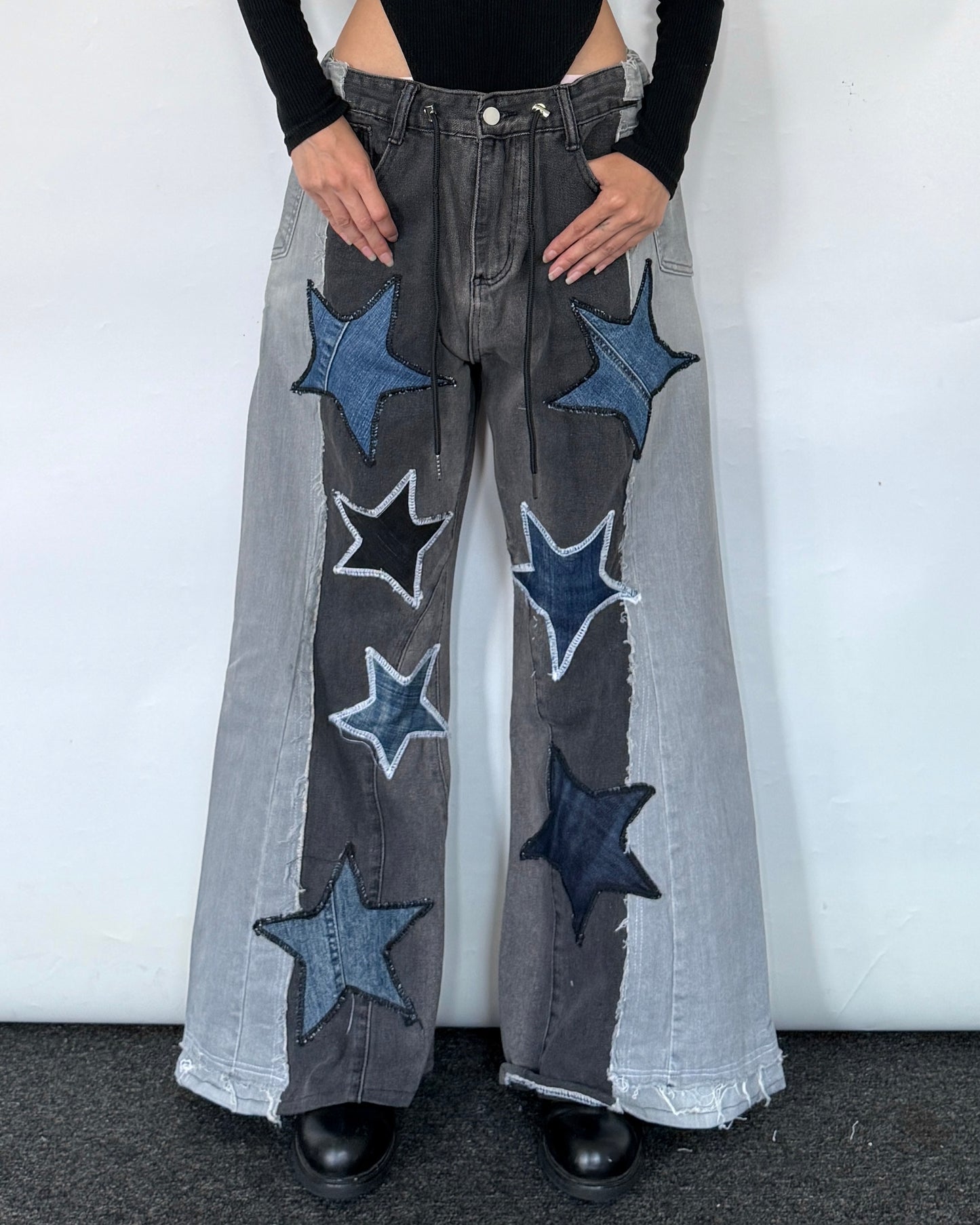 Star Patch Pants 012
