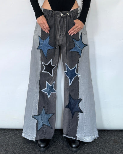 Star Patch Pants 012
