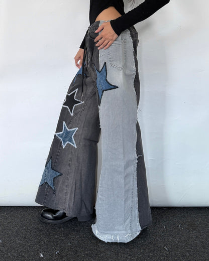 Star Patch Pants 012