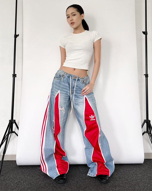 [BIG SIZE] Zipper Pants 0392