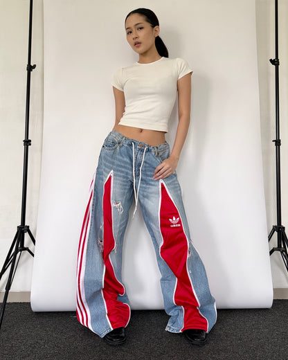 [BIG SIZE] Zipper Pants 0392