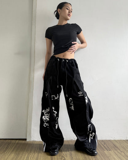 [BIG SIZE] Zipper Pants 0352