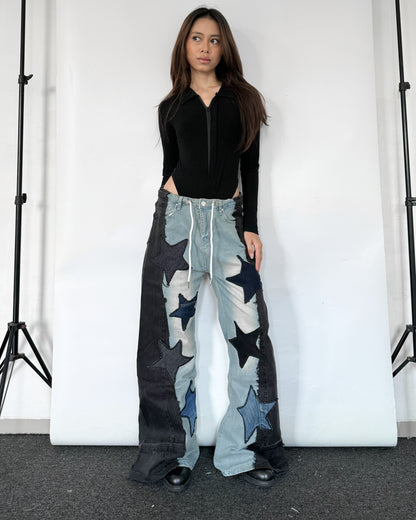 Star Patch Pants 011