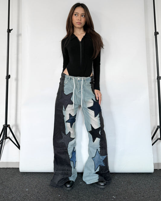 Star Patch Pants 011
