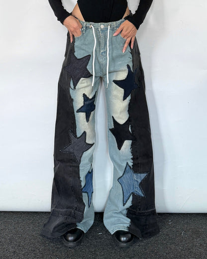 Star Patch Pants 011