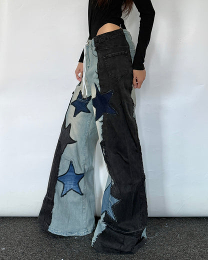Star Patch Pants 011