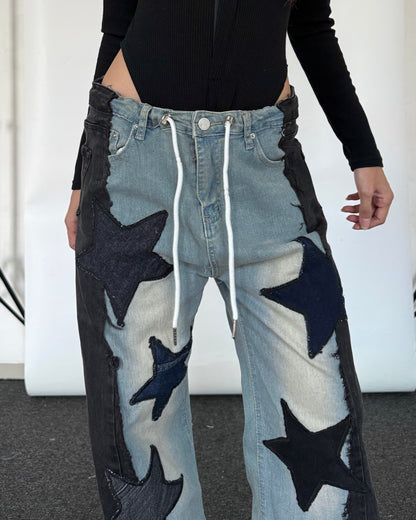 Star Patch Pants 011