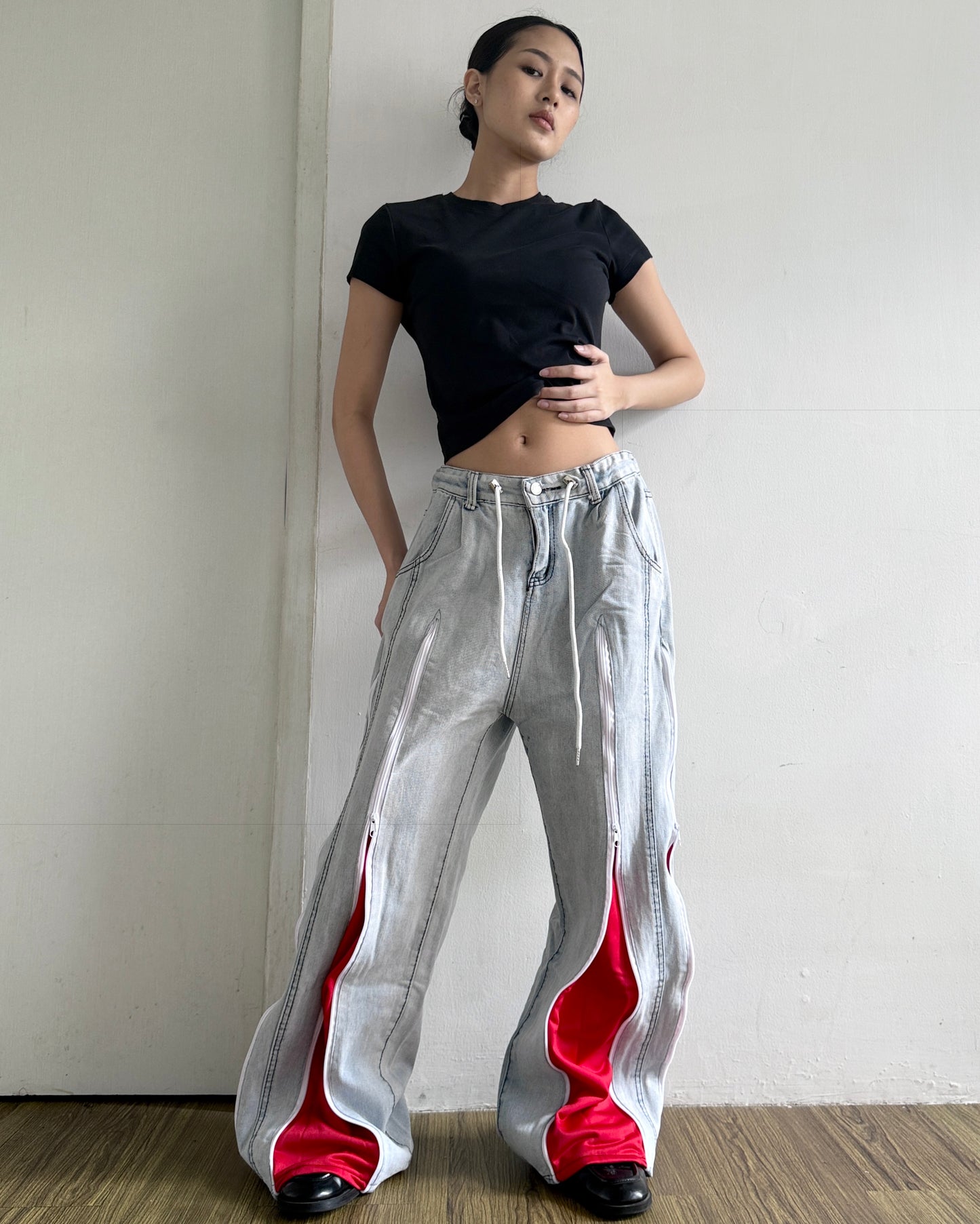 Zipper Pants 0355