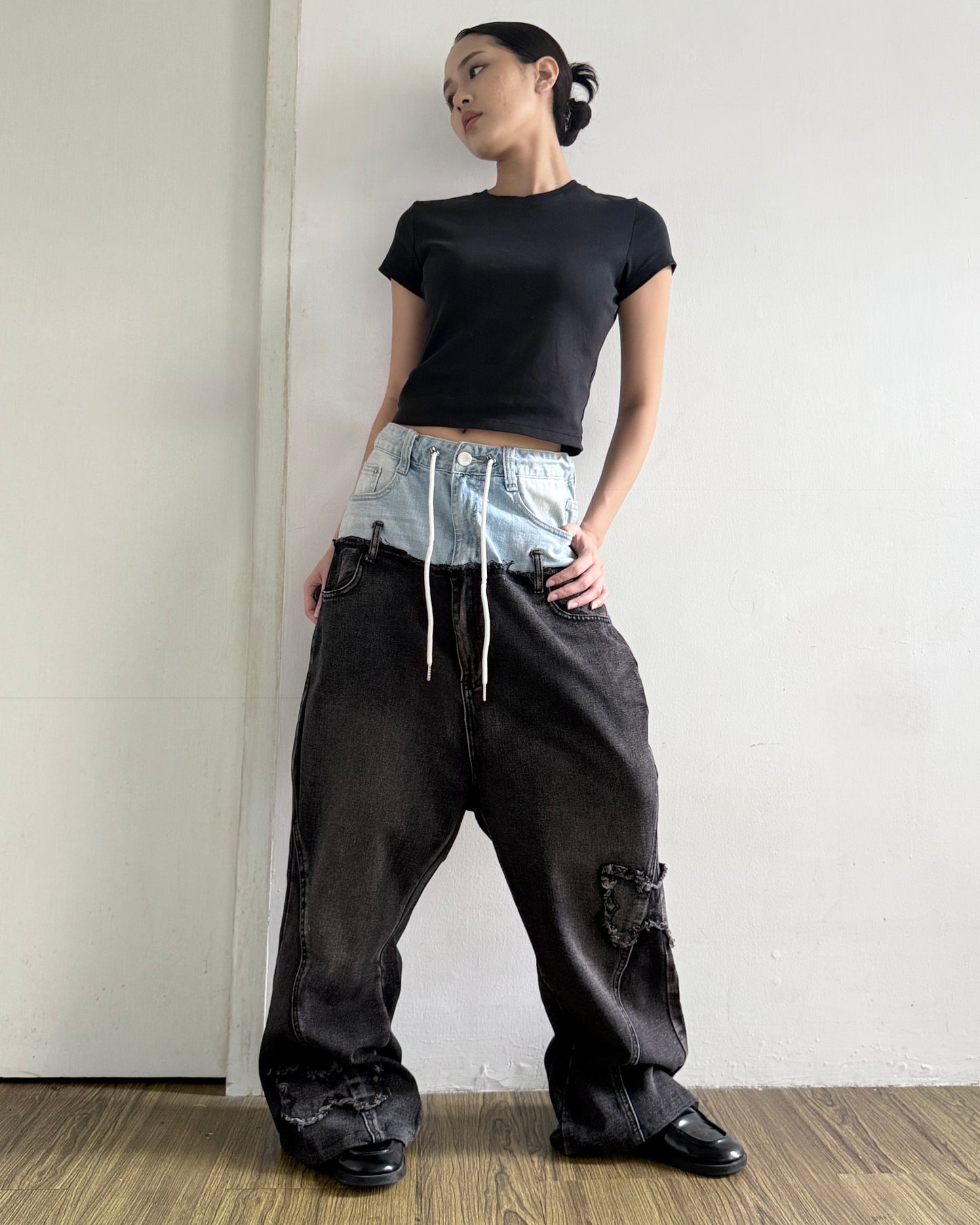 Double Waist Pants 002
