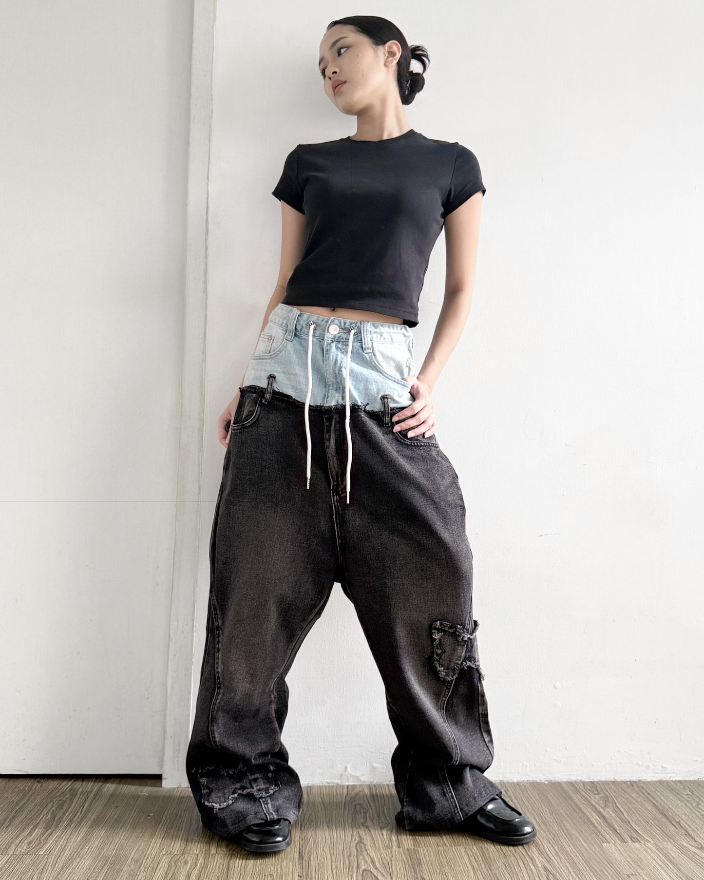 Double Waist Pants 002