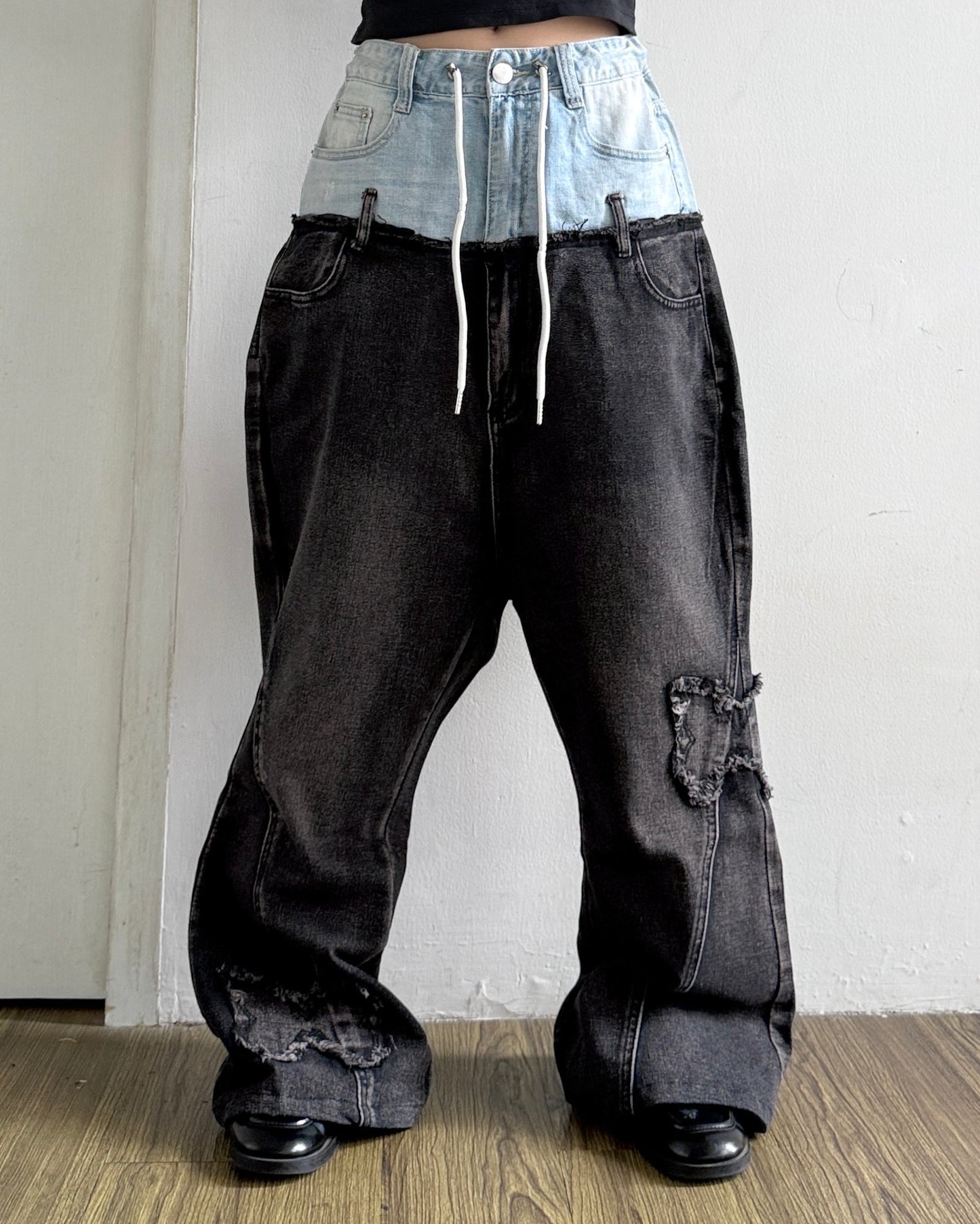 Double Waist Pants 002