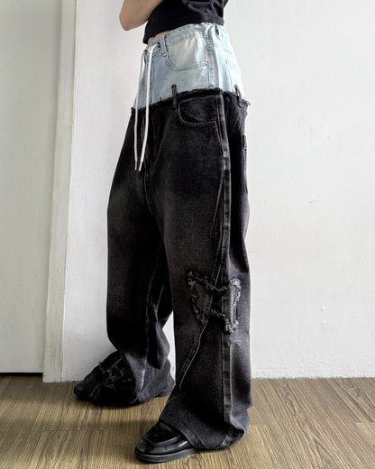 Double Waist Pants 002