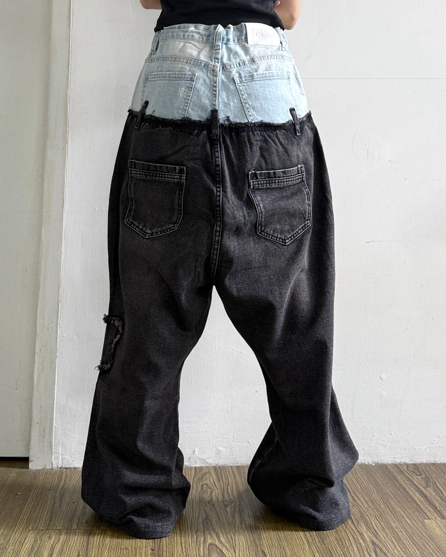 Double Waist Pants 002