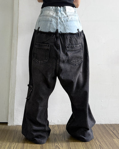 Double Waist Pants 002