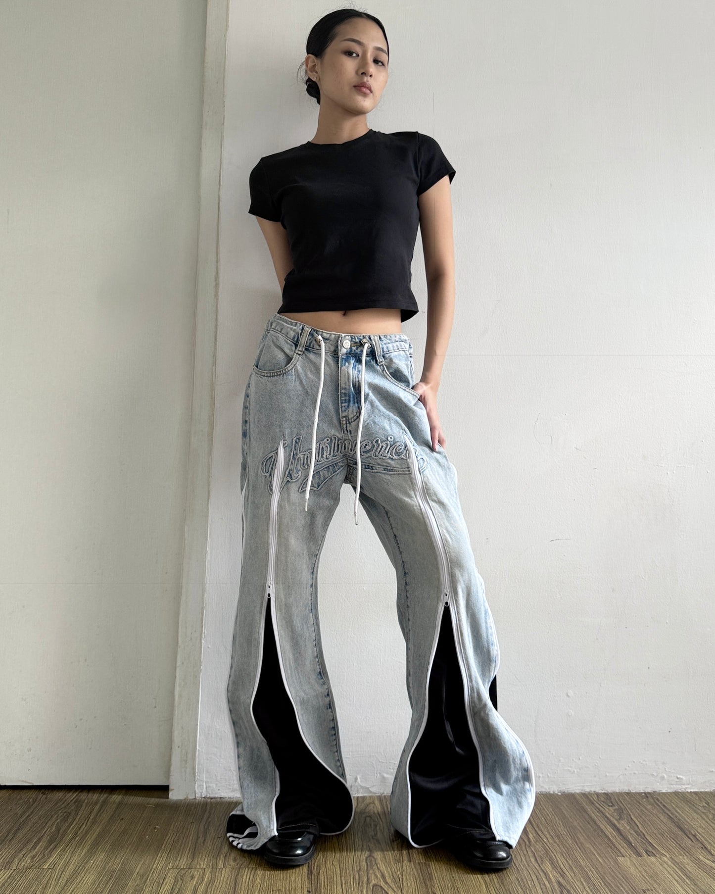 Zipper Pants 0357