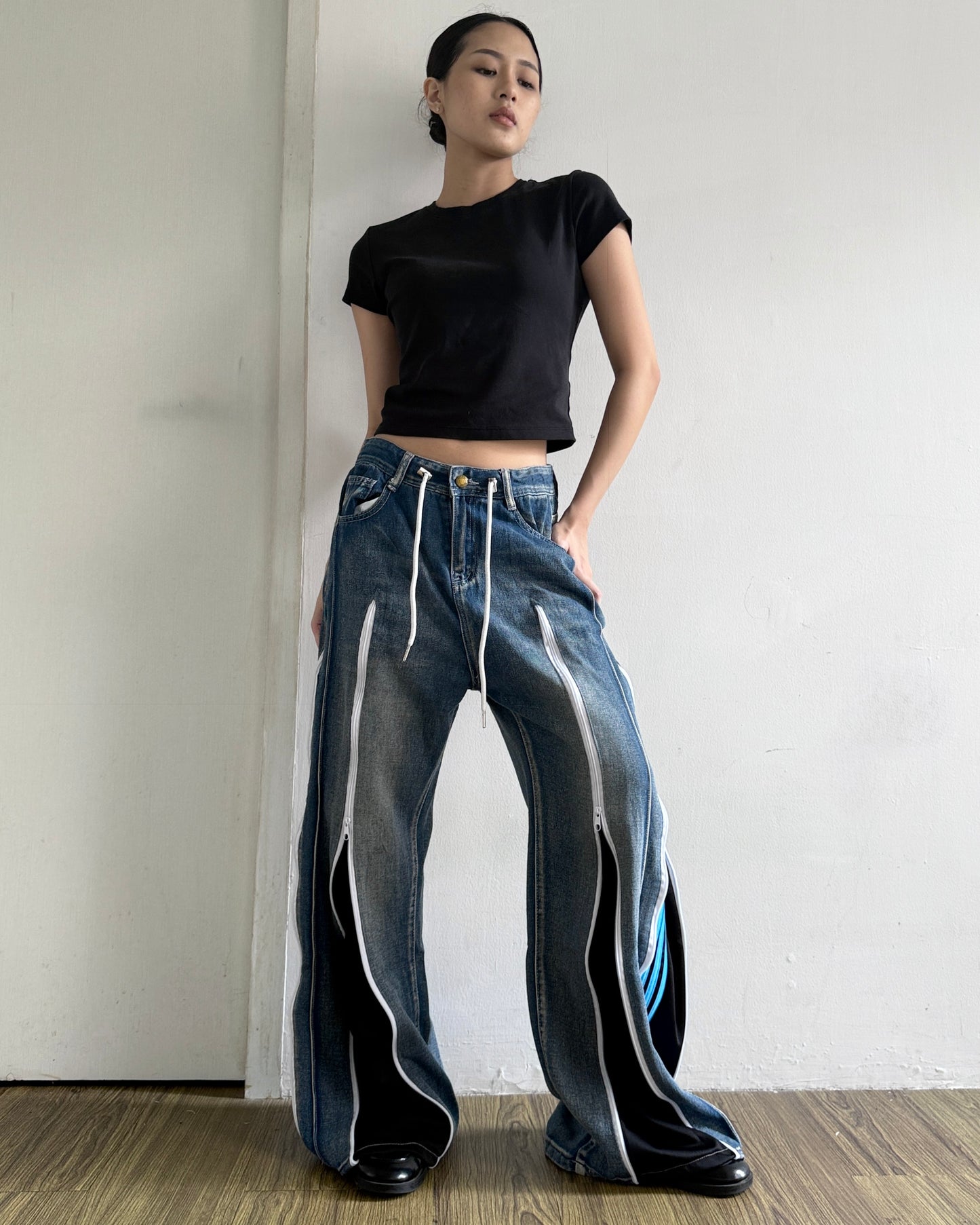 Zipper Pants 0358