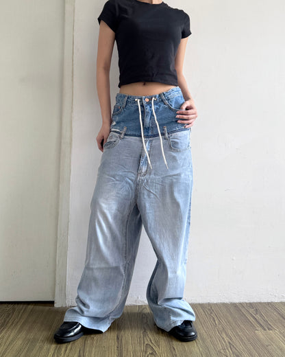 Double Waist Pants 006