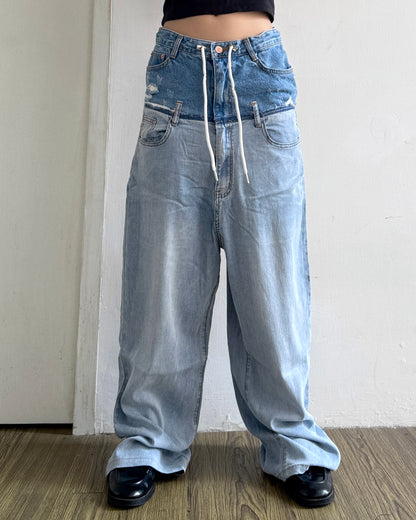 Double Waist Pants 006