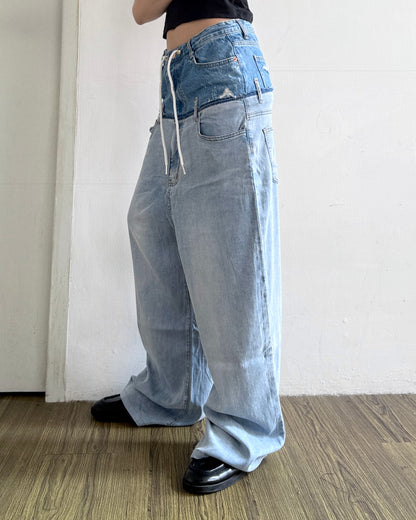 Double Waist Pants 006