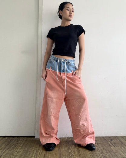Double Waist Pants 005