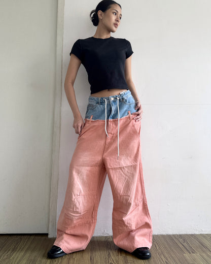Double Waist Pants 005