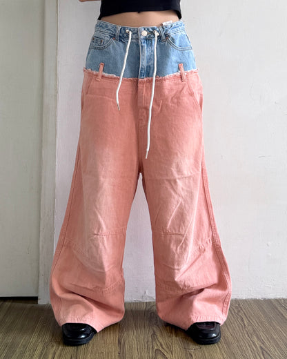 Double Waist Pants 005