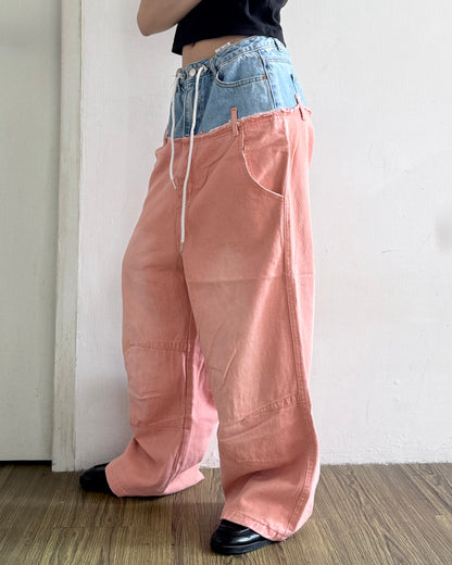 Double Waist Pants 005