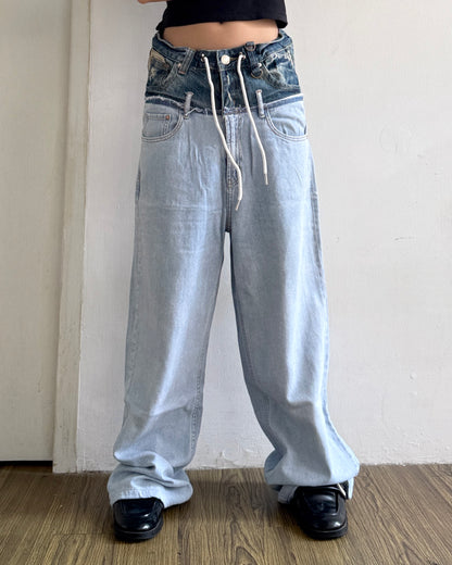 Double Waist Pants 004