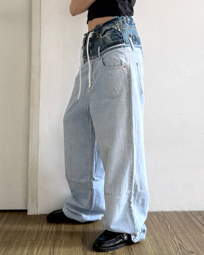 Double Waist Pants 004