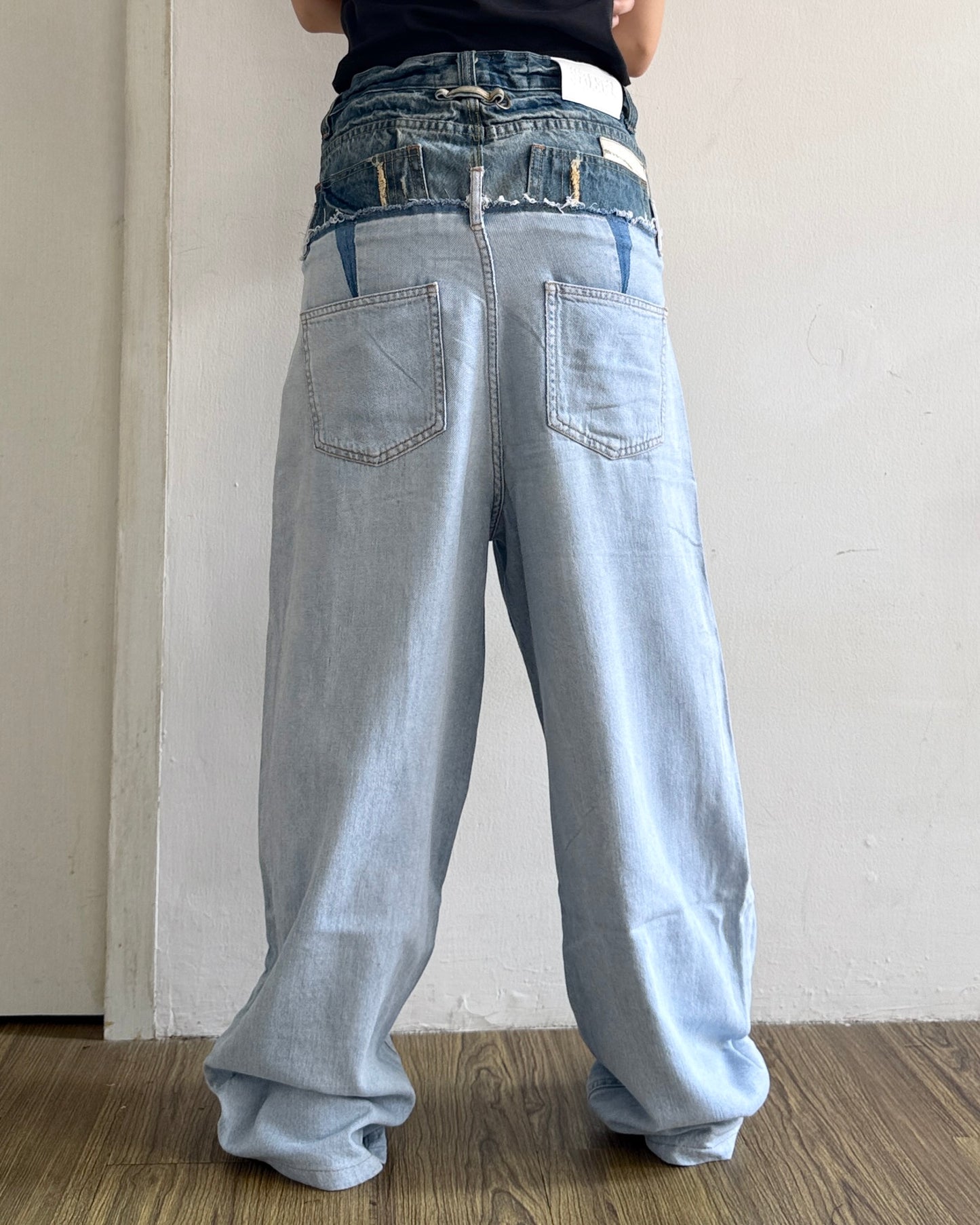 Double Waist Pants 004