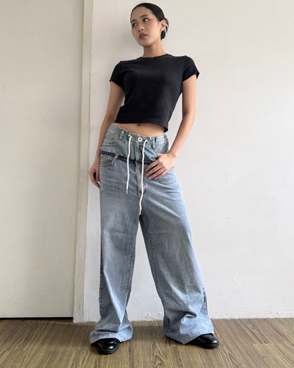 Double Waist Pants 003