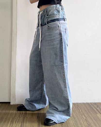 Double Waist Pants 003