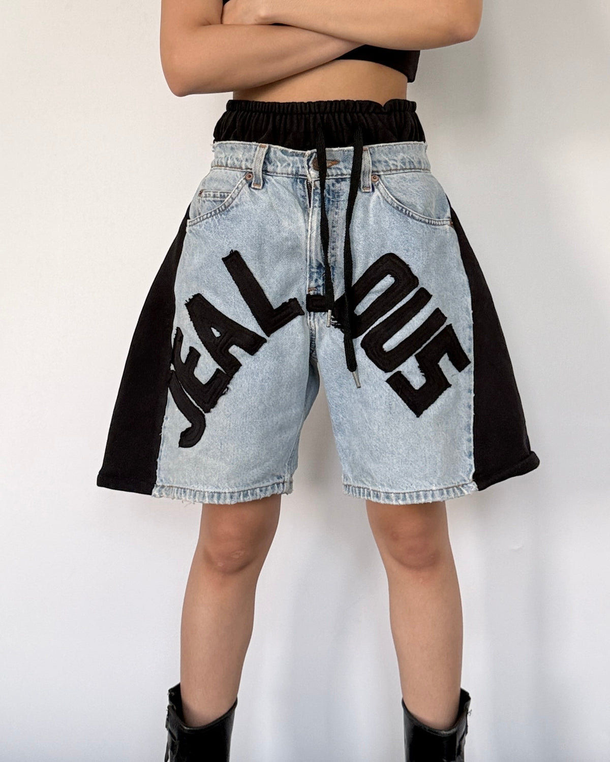 Double Waist Jorts 016