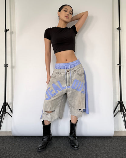 Double Waist Jorts 017