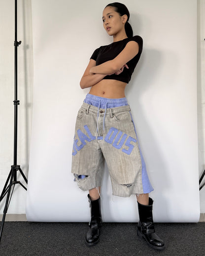 Double Waist Jorts 017