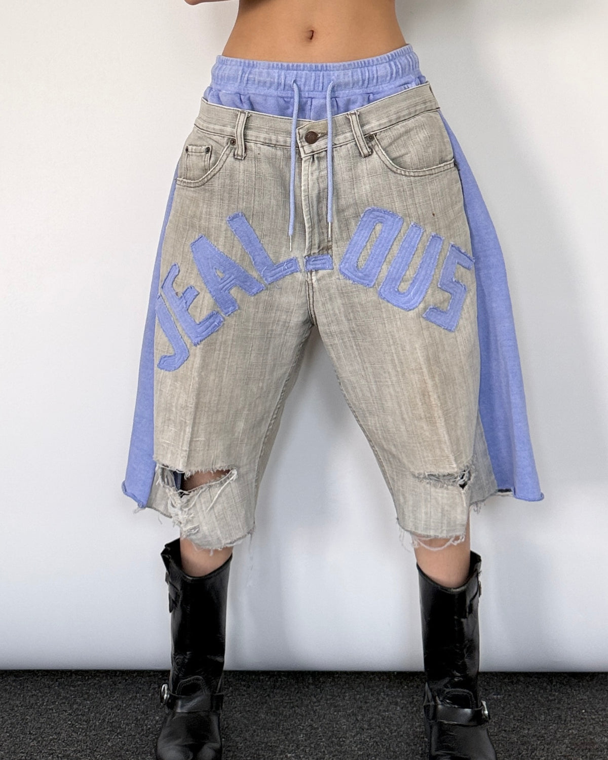 Double Waist Jorts 017