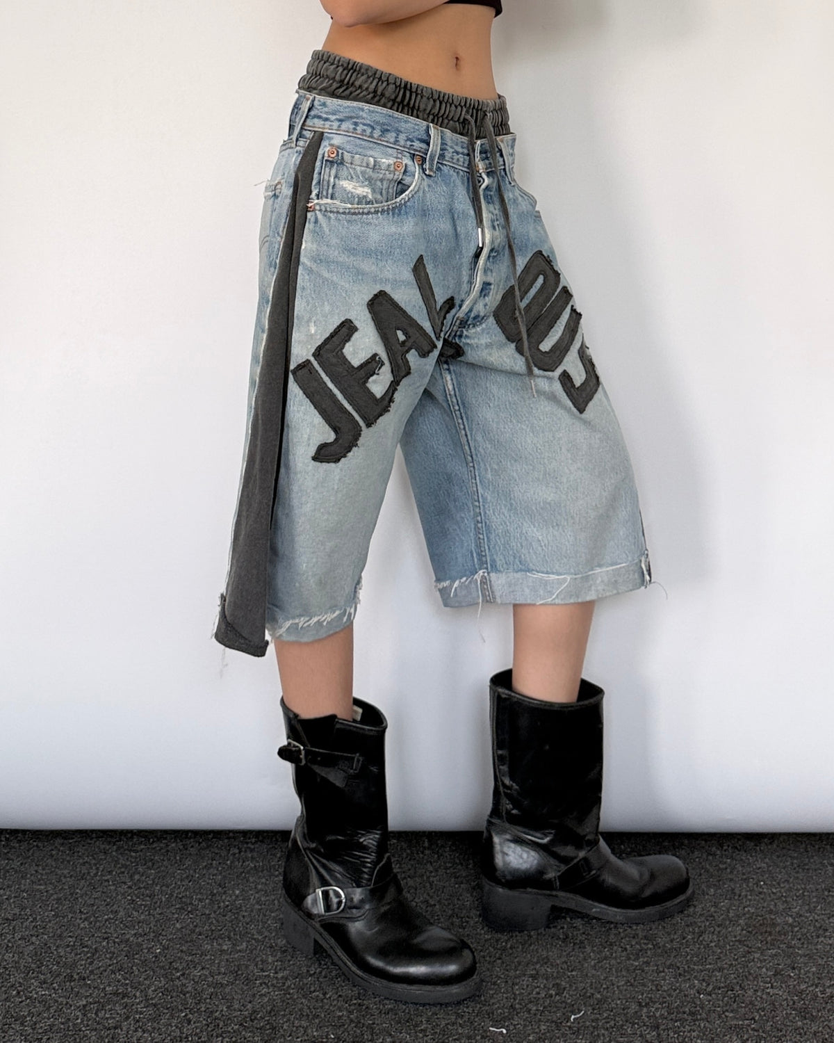 Double Waist Jorts 018