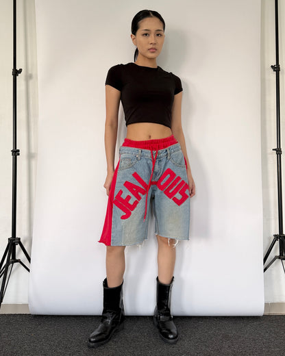 Double Waist Jorts 019