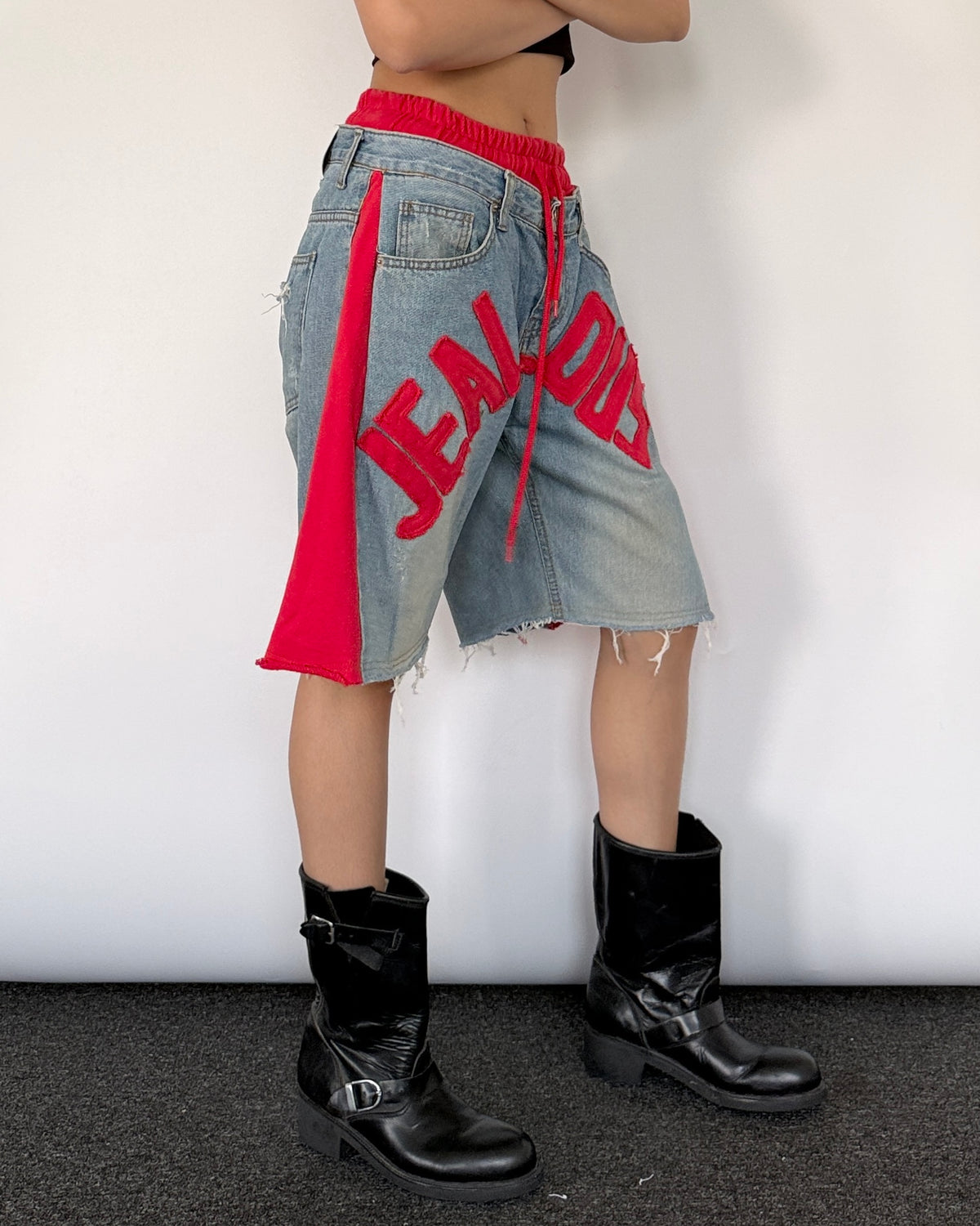 Double Waist Jorts 019