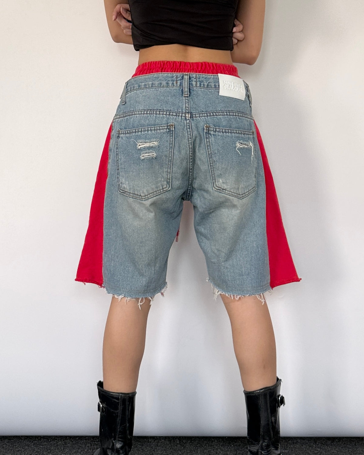 Double Waist Jorts 019