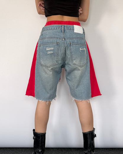 Double Waist Jorts 019