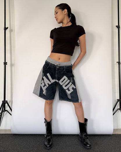Double Waist Jorts 020